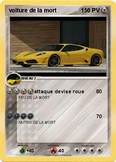 Pokemon voiture de la mort