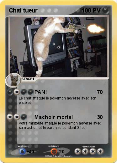 Pokemon Chat tueur