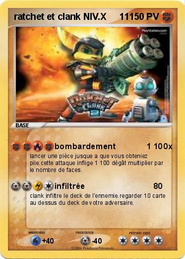 Pokemon ratchet et clank NIV.X     11