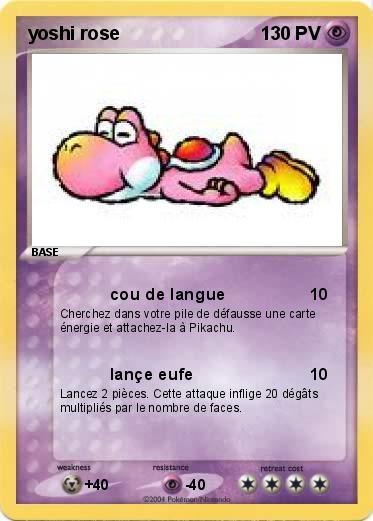 Pokemon yoshi rose