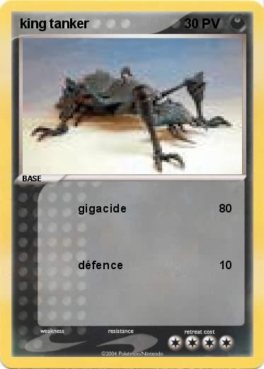 Pokemon king tanker