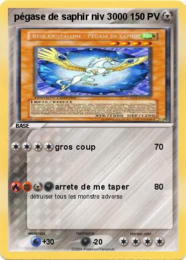 Pokemon pégase de saphir niv 3000