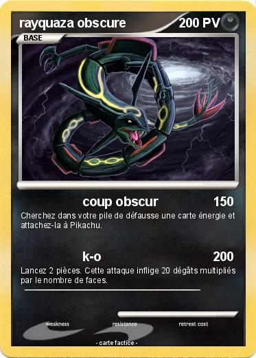 Pokemon rayquaza obscure