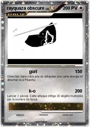 Pokemon rayquaza obscure