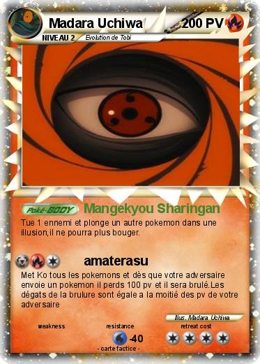 Pokemon Madara Uchiwa