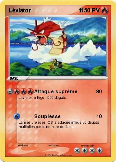Pokemon Léviator                              1