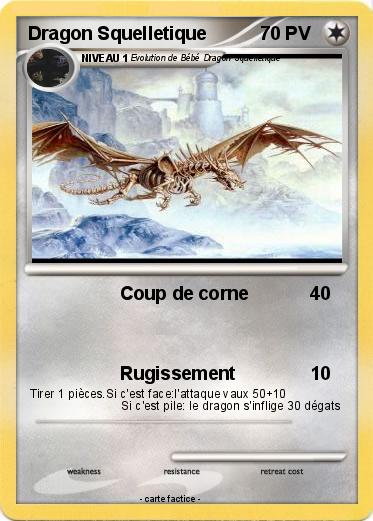 Pokemon Dragon Squelletique