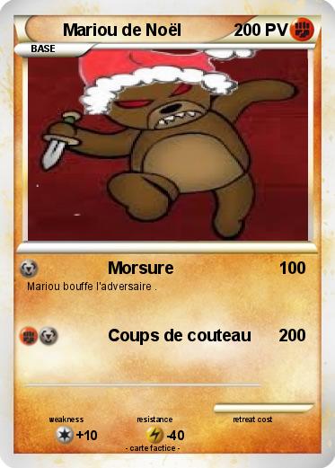 Pokemon Mariou de Noël