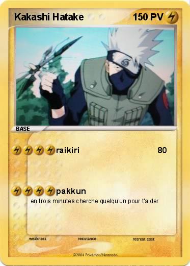 Pokemon Kakashi Hatake
