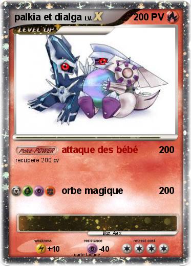 Pokemon palkia et dialga