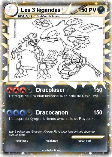 Pokemon Les 3 légendes