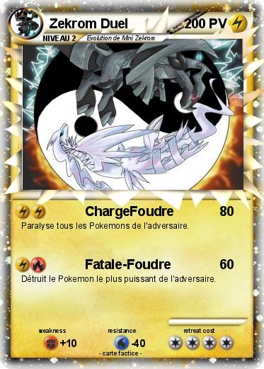 Pokemon Zekrom Duel
