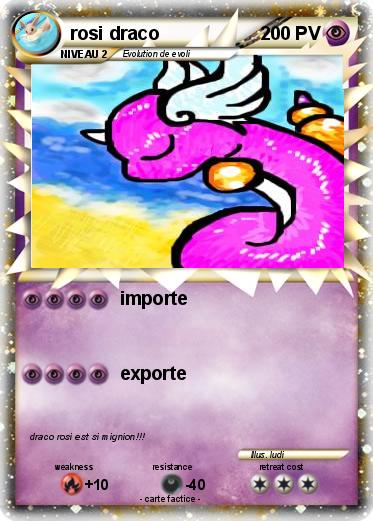 Pokemon rosi draco