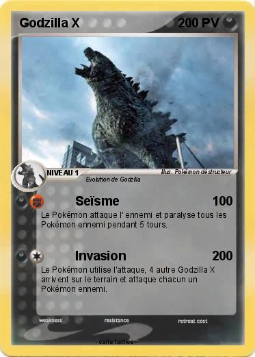 Pokemon Godzilla X
