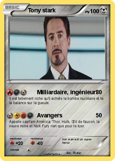 Pokemon Tony stark