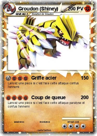 Pokemon Groudon (Shiney)