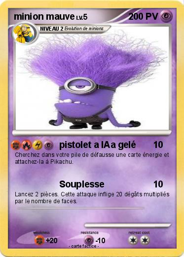 Pokemon minion mauve