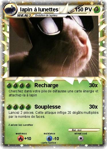 Pokemon lapin à lunettes