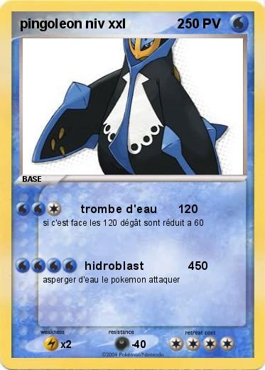 Pokemon pingoleon niv xxl              2