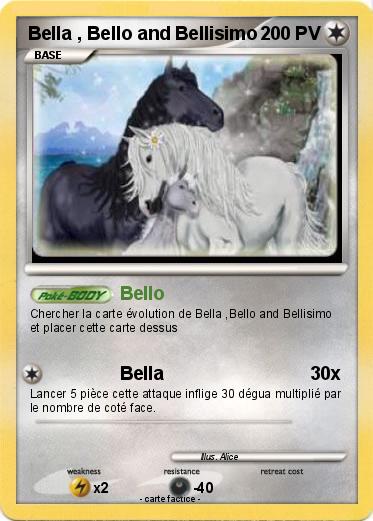 Pokemon Bella , Bello and Bellisimo