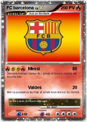 Pokemon FC barcelona