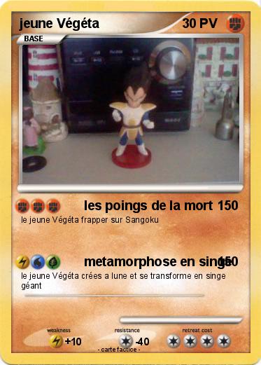 Pokemon jeune Végéta