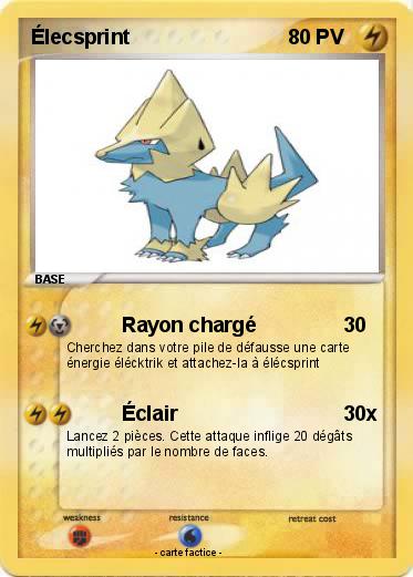 Pokemon Élecsprint