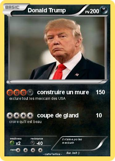 Pokémon Gumshoos Trump - Trump's Wall - My Pokemon Card - Foto 2