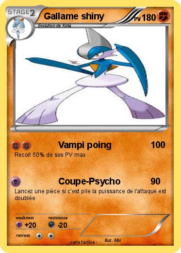 Pokemon Gallame shiny