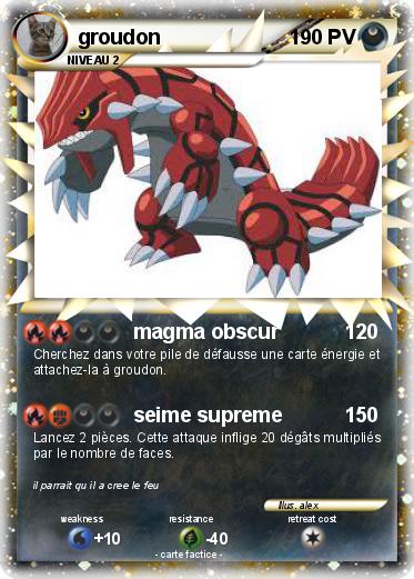 Pokemon groudon