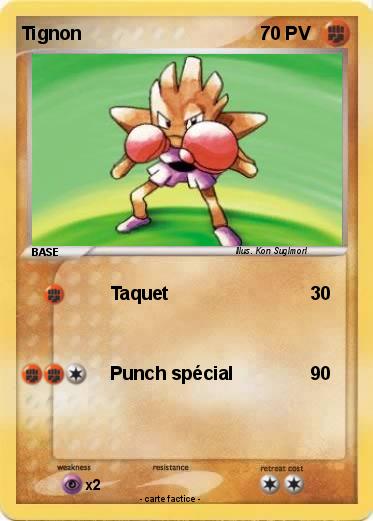 Pokemon Tignon