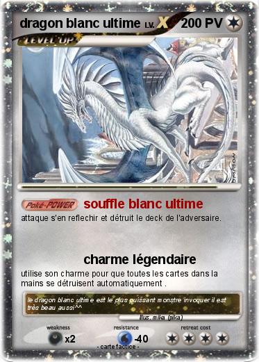 Pokemon dragon blanc ultime
