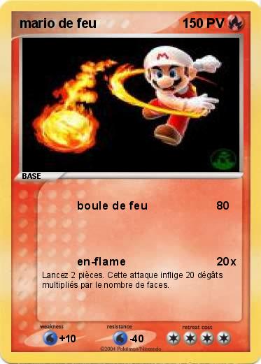 Pokemon mario de feu