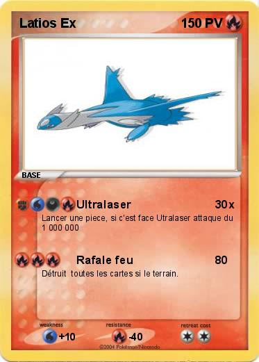 Pokemon Latios Ex 