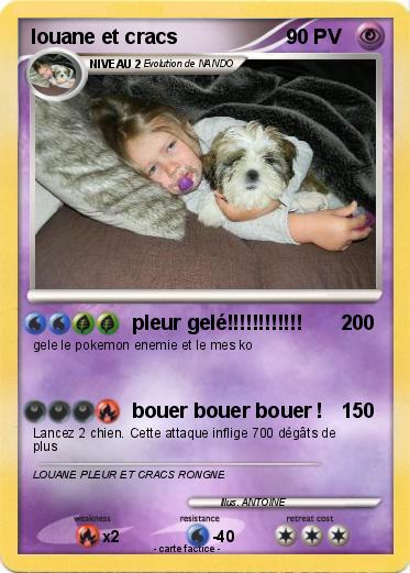 Pokemon louane et cracs