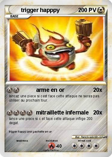 Pokemon trigger happpy