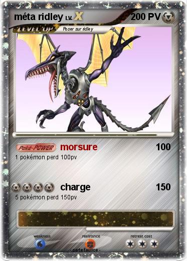 Pokemon méta ridley