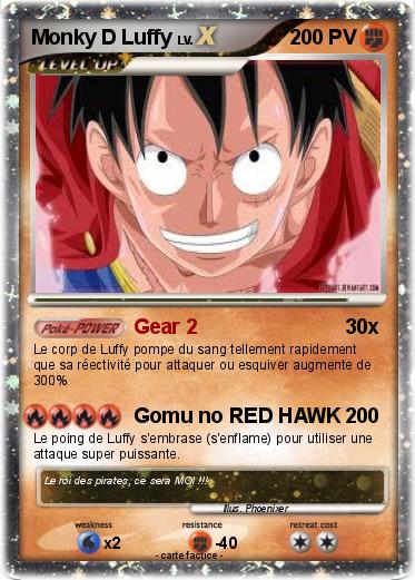 Pokemon Monky D Luffy