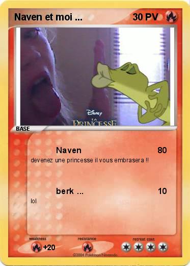 Pokemon Naven et moi ...