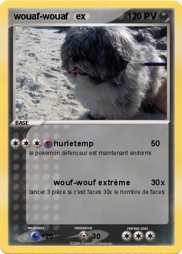Pokemon wouaf-wouaf   ex