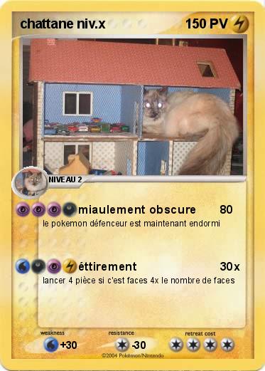 Pokemon chattane niv.x