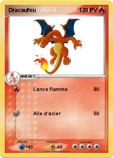 Pokemon Dracaufeu