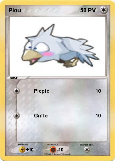 Pokemon Piou
