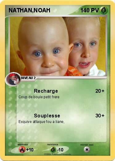 Pokemon NATHAN,NOAH