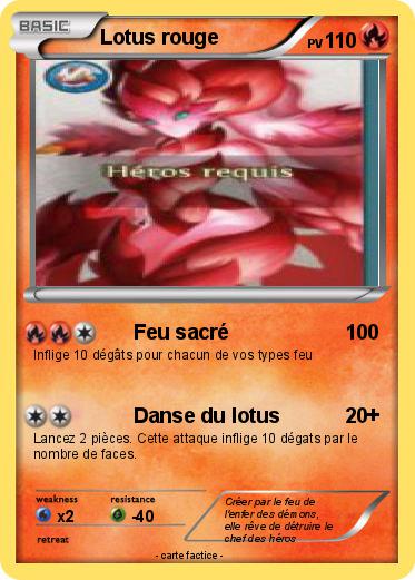 Pokemon Lotus rouge