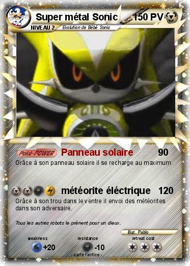 Pokemon Super métal Sonic