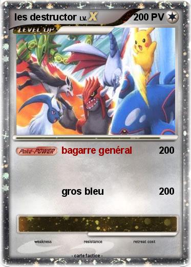 Pokemon les destructor