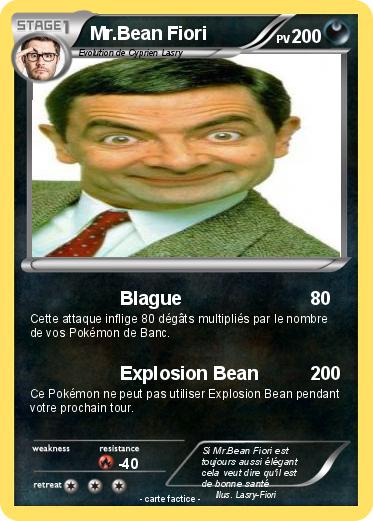Pokemon Mr.Bean Fiori