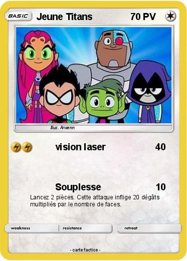 Pokemon Jeune Titans