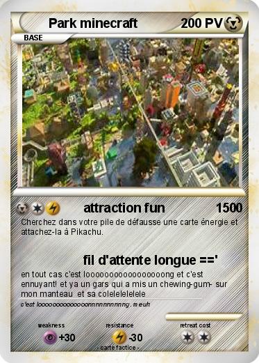 Pokemon Park minecraft